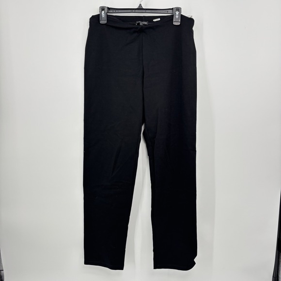 Eileen Fisher Pants - Eileen Fisher Black Pants Pull On Elastic Waist Women's Size Medium Work Career